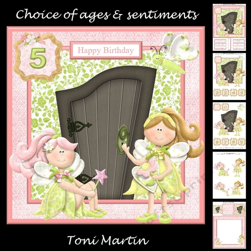 Little Fairies Mini Kit & Decoupage - Ages 2-9