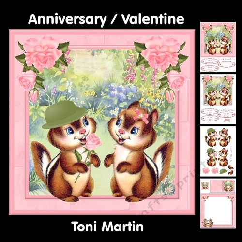 Chipmunk Love Mini Kit - Valentine / Anniversary