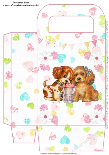 Sweet puppies gift bag