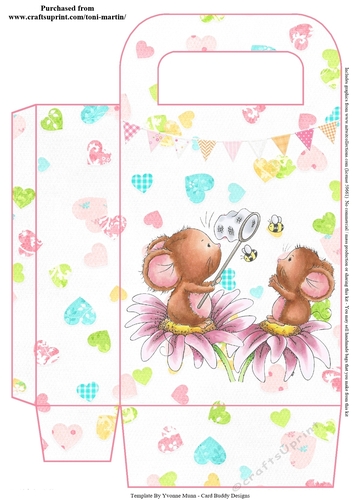 Sweet mice catch gift bag