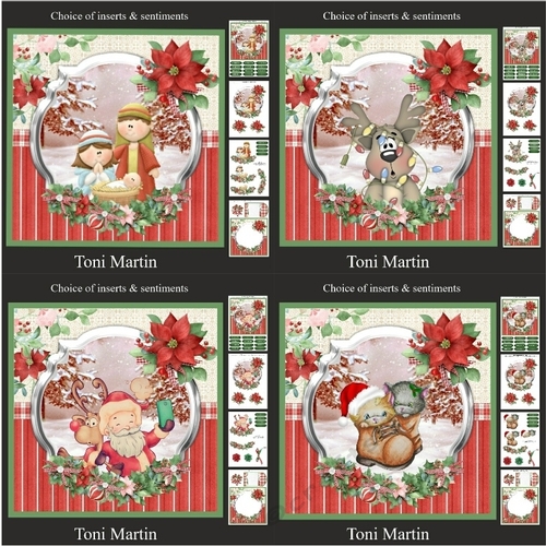 Christmas time bumper kit - Decoupage & Inserts