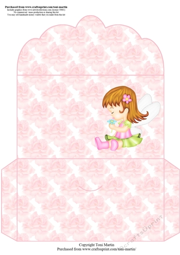 A Fairy Happy Birthday Money Wallet