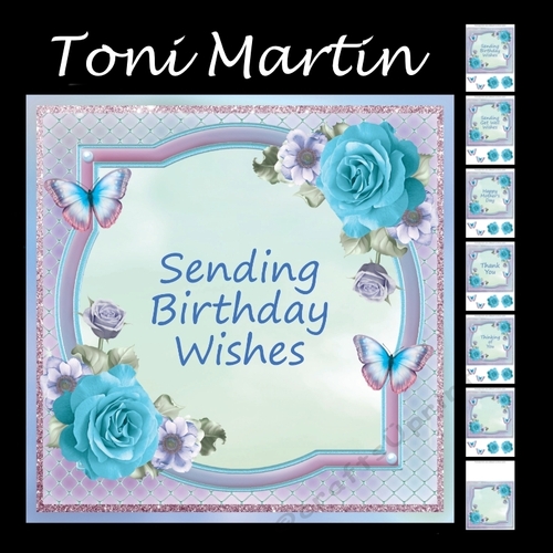Pretty floral mini kit - Mixed greetings
