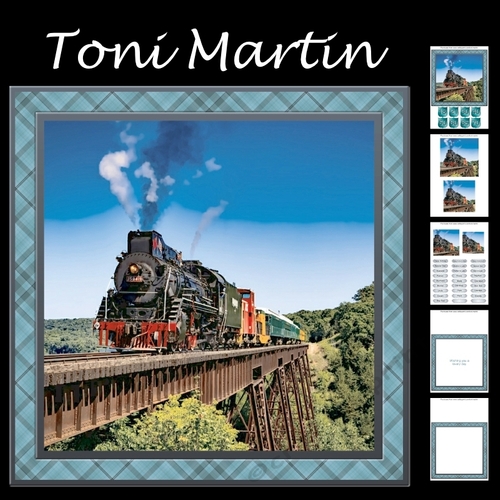 Steam Train Mini Kit & Pyramage with Birthday Ages
