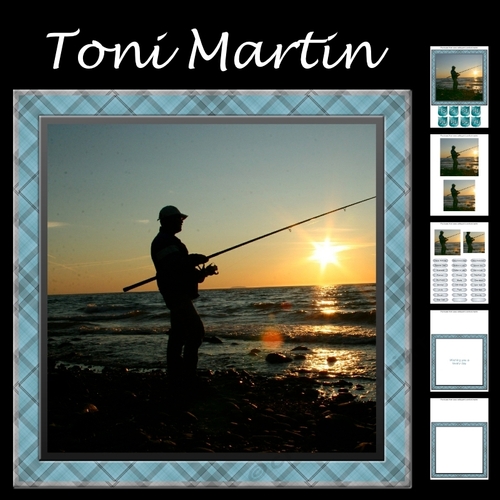 Fishing Mini Kit & Pyramage with Birthday Ages