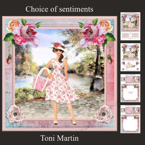 By the River Card Mini Kit & Decoupage