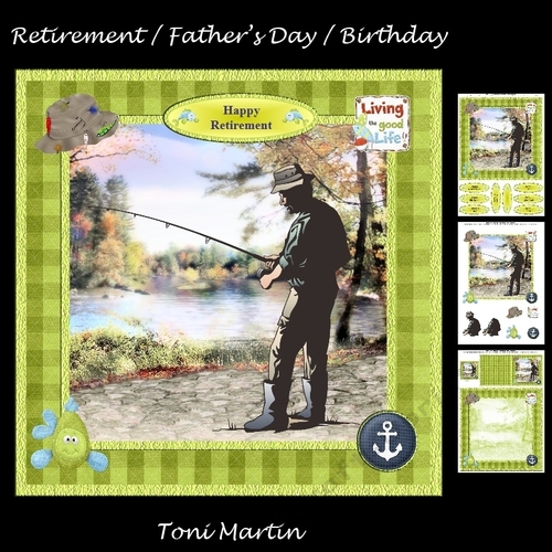 Gone Fishing Mini Kit - Retirement / Fathers Day / Birthday