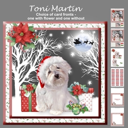Sweet puppy christmas mini kit & decoupage
