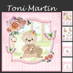 Mothers Day / Birthday - Sloth Mini Kit & Decoupage