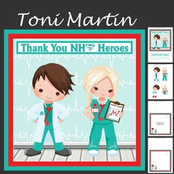 Thank You NHS Heroes - Mini Kit & Decoupage