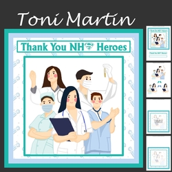 Thank You NHS Heroes - Mini Kit & Decoupage 2