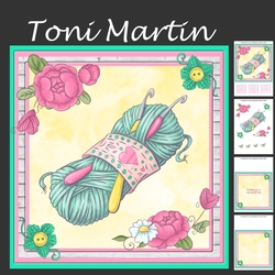 Handmade with love mini kit & decoupage