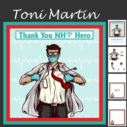 Thank You NHS Hero - Mini Kit & Decoupage