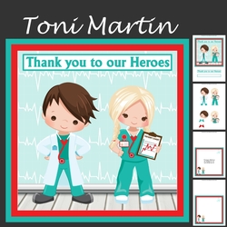Thank you to our Heroes - Mini Kit & Decoupage (Nurse & Doctor)