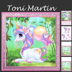 Magical Unicorn - mini kit & decoupage