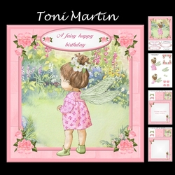 A Fairy Happy Birthday Card Mini Kit & Decoupage 3