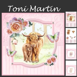 Highland Cows Decoupage Mini Kit