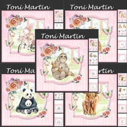 Cute animals bumper kit - Decoupage & Inserts