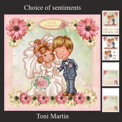 Wedding Day Decoupage Mini Kit
