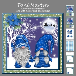 Nordic gnomes christmas mini kit & decoupage