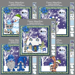Versatile Christmas Bumper Kit - Decoupage & Inserts