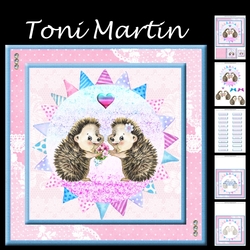 Sending Hedgehugs Decoupage Mini Kit