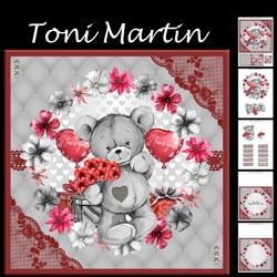 Bear Hugs Decoupage Mini Kit (Red)
