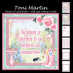 Garden Decoupage Mini Kit