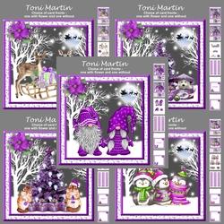 Christmas Scenes Bumper Kit - Decoupage & Inserts