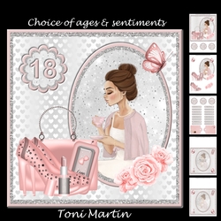 So sophisticated - Decoupage mini kit