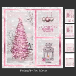 Christmas Tree Card Mini Kit 7x7