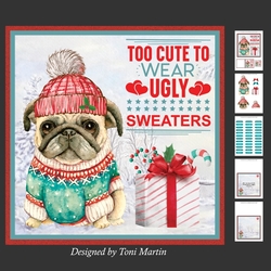 Too Cute Decoupage Card Mini Kit 7x7
