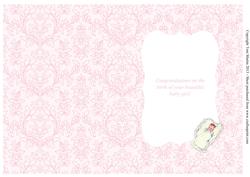 A Beautiful Baby Girl Insert