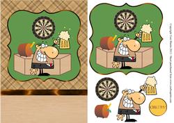 Cheers - Beer Themed Card (blank)