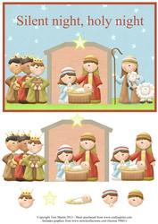Silent Night Nativity Scene