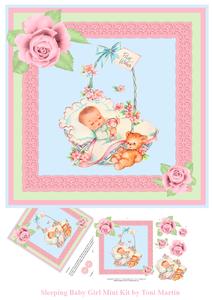 Sleeping Baby Girl Mini Kit