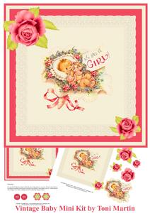 Vintage Baby Girl Mini Kit
