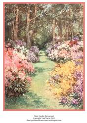 Floral Garden Background