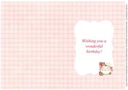 Happy Birthday Mum / Gran Insert