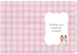 Sisters by Chance, Friends by Choice Insert
