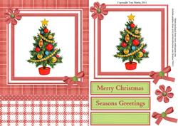 Christmas Tree Topper & Decoupage
