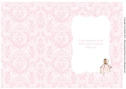 New Baby Girl Insert