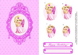 Sweet Fairy Girl Topper & Pyramage