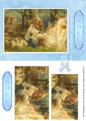 Nativity Scene Topper & Pyramage