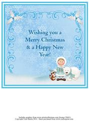 Christmas Boy & Friends Insert