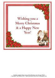 Such Deer Friends Christmas Insert