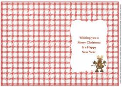 Christmas Reindeer Insert