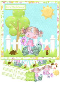 Let's Shellebrate Mini Kit & Decoupage