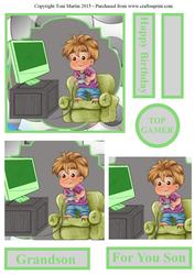 Computer Game Boy Pyramage Design