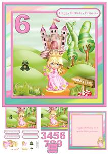 Princess Mini Kit & Decoupage